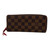 Used Louis Vuitton Damier Ebene Clemence Wallet 60099-S000365130 View 1