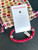 Used Brighton dark red bead Bracelet 60039-S000803910 View 1