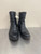 Used black sliver rebel  Ankle Boots 6.5 60137-S000109061 View 1