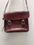 Used Dr. Martens Large Cherry Red Vegan Leather Messenger Bag 60137-S000110301 View 2