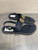 Used Navy Tory Burch Selma Slingback Sandals 8.5 60137-S000110334 View 2