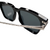 Used Louis Vuitton Z1667W LV Rise Square Sunglasses 60098-S000129635 View 4