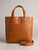 Used Portland Leather Large Leather Handbag 60084-S000918553 View 1