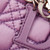 Used Christian Dior purple cannage Quilted Satin Small Handbag 60098-S000129686 View 9