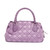 Used Christian Dior purple cannage Quilted Satin Small Handbag 60098-S000129686 View 3