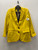 Used Yellow Smythe Linen Blazer M-8/10 60137-S000112391 View 1