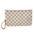 Used Louis Vuitton Damier Azur NeverFull Pochette 60099-S000368635 View 1