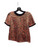 Sheer leopard print, gold shimmer View 1
