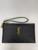 Used Yves Saint-Laurent Leather Wristlet 60030-S000922789 View 1