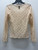 Used Cream Maeve Long Sleeve Top XS-0/2 60137-S000114578 View 3
