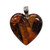 Used 925 Amber Heart Pendant 60098-S000130365 View 2