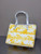 Used NWT Yellow Michael Kors Jet Set Large Leather Handbag 60137-S000115949 View 4