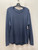 Used Navy Lululemon Athletica Mens Long Sleeve Top L/16-16.5 60137-S000116184 View 1