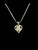 Used  1 caret lab  created  sterling Necklace 60105-S000290811 View 2