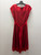 Used Red Black Polka Dot Sleeveless Bebe Short Dress B S-4/6 60137-S000117199 View 3