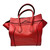 Used Celine Mini Luggage Red 60099-S000372844 View 2
