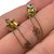 Used Louis Vuitton crystal petit Earrings 60099-S000373310 View 3