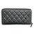 Used Chanel Lambskin black quilted Zippy Wallet Leather Wallet 60098-S000131114 View 8