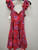 Used Red Land of the Fire  Short Dress B S-4/6 60137-S000119259 View 3