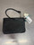 Used Black Coach Graphic Leather Wristlet 60137-S000119344 View 2