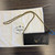 Used Prada Small Saffiano Metal Oro Chain Wallet Black Handbag 60129-S000571062 View 1