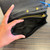 Used Prada Small Saffiano Metal Oro Chain Wallet Black Handbag 60129-S000571062 View 12