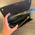 Used Prada Small Saffiano Metal Oro Chain Wallet Black Handbag 60129-S000571062 View 6