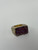 Used Jewelry Drop Hespera Crystal Ring As Is 60030-S000930222 View 1