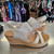 Used Skechers Wedge Sandals 7 60112-S000442703 View 5