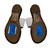 Used Italian Shoemakers Flip Flops 6 60098-S000131467 View 5