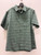 Used Green Farwest Mens Short Sleeve Top L/16-16.5 60137-S000121596 View 1