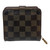 Used Damier Ebene Compact Zip Bifold Wallet  60099-S000376574 View 2