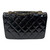 Used Chanel Patent leather Eyelet Wallet on Chain Black 60099-S000376960 View 7