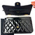 Used Chanel Patent leather Eyelet Wallet on Chain Black 60099-S000376960 View 4