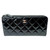 Used Chanel Patent Leather Long Gusseted wallet Black 60099-S000376962 View 1