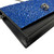 Used Alexander Mcqueen Calfskin Crystal Skull hot fix Electric Blue 60099-S000376965 View 3