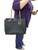 Used Michael Kors Large Leather Handbag 60135-S000140986 View 5