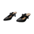 Used Clarks Low Heels 6 60098-S000131820 View 3