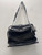 Used Black Kenzo Large Leather Handbag 60137-S000122310 View 1