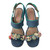 Used Betsey Johnson Wedge Sandals 10 60099-S000377550 View 2