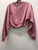 Used Pink BTS Alo Yoga Active Sweatshirt XS-0/2 60137-S000123067 View 2