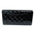 Used Chanel Patent Leather Quilted Travel Wallet with Removable Inserts Black 60099-S000379281 View 12