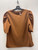 Used B Young Brown Short Sleeve Top L-12/14 60137-S000124909 View 2