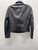 Used Black All Saints Leather Jacket S-4/6 60137-S000124944 View 3