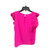 Used Naked Zebra Short Sleeve Top M-8/10 60021-S000873216 View 2