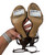 Used Gucci Brown Bamboo High Heels 6 60099-S000380047 View 5