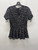 Used Black & Gold Parker Short Sleeve Top M-8/10 60137-S000125900 View 3