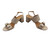 Used Salvatore Ferragamo Dress Sandals 38 / 8 60098-S000132421 View 3