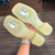 Used Gucci "Glow in the Dark" Wedge Sandals 9 60129-S000580563 View 10