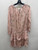 Used NWT Pink Floral  Velvet By Graham & Spencer Short Dress B L-12/14 60137-S000126399 View 3